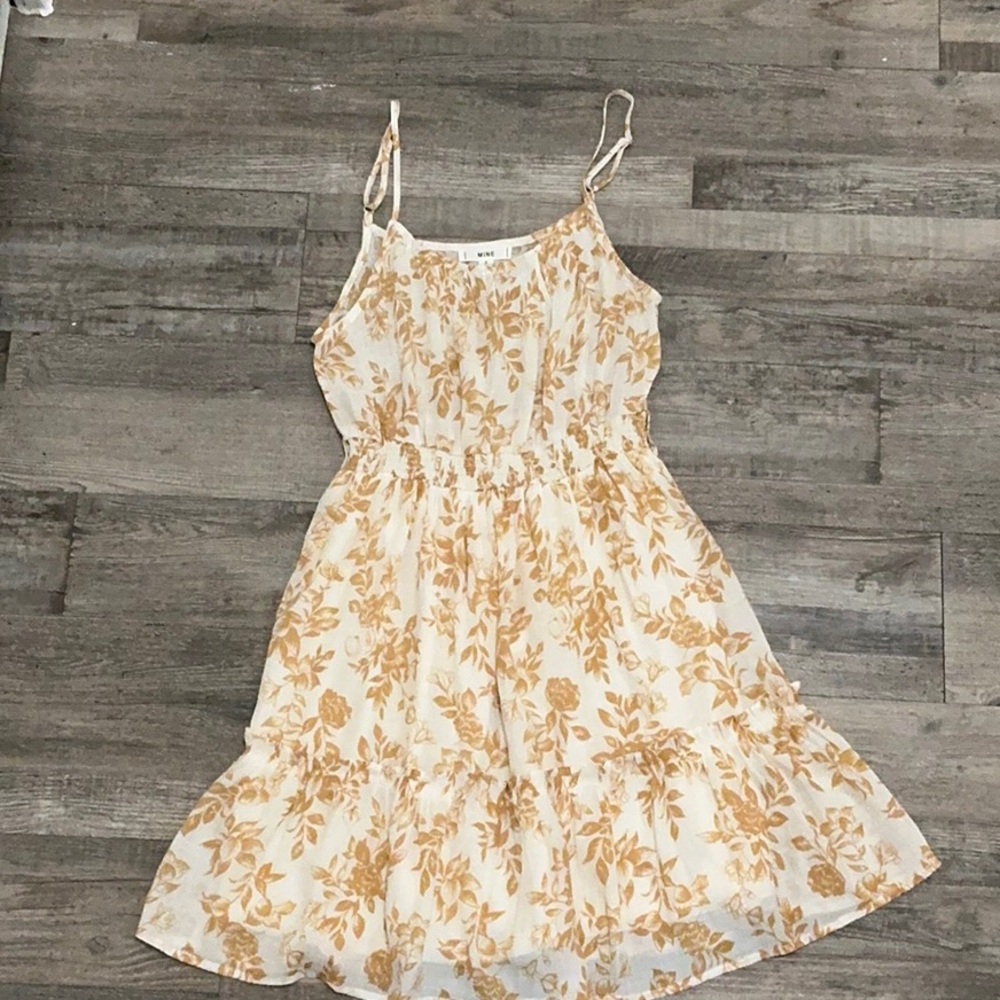 Floral Spaghetti Strap Dress